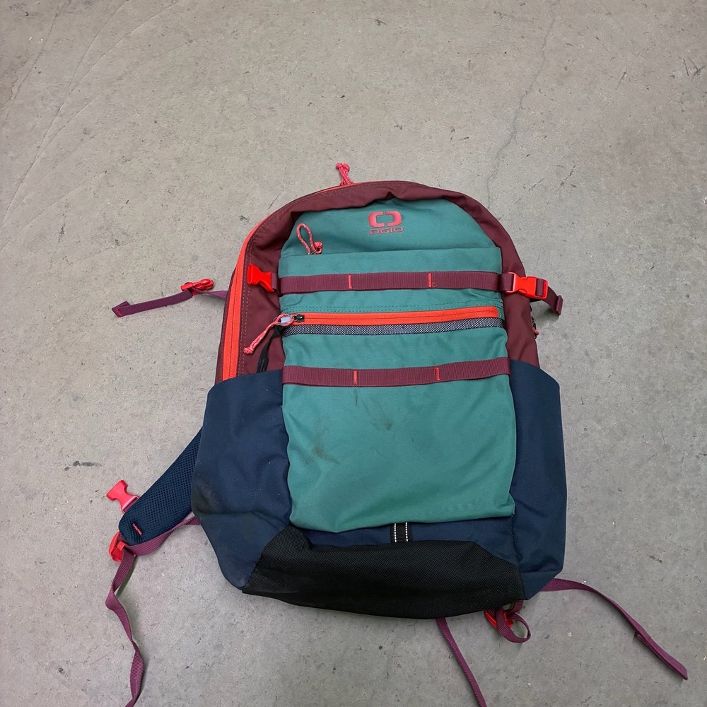 OGIO Backpack Unisex OS Multi-Color Colorblock Hiking Travel School Bag